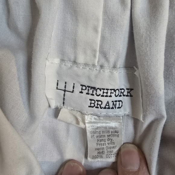 Pitchfork Brand Skirt Small Oversized Cowgirl Western Dance Countryside Chic - Picture 3 of 8